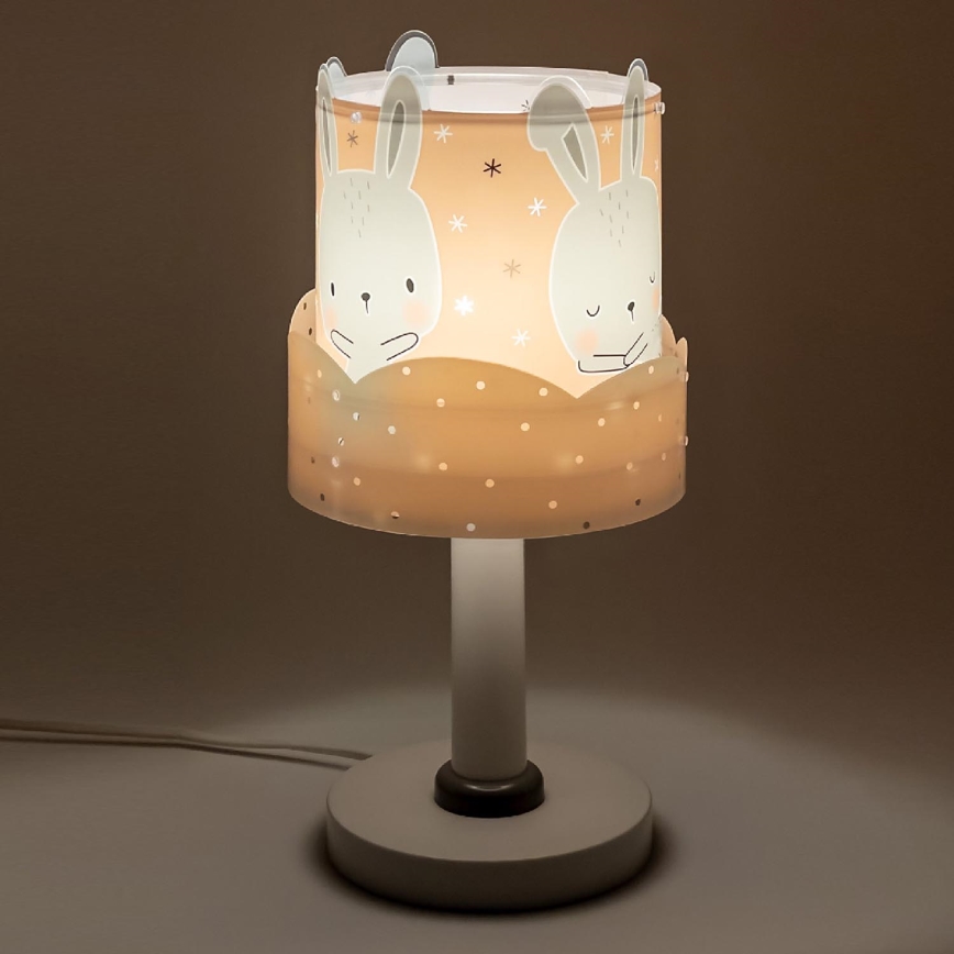 Dalber 61151S - Lamp lastetuppa BUNNY 1xE14/40W/230V oranž