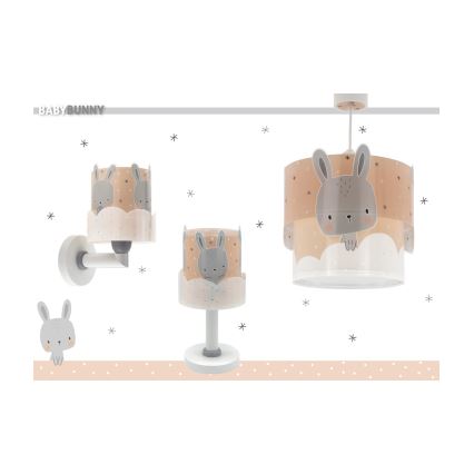 Dalber 61151S - Lamp lastetuppa BUNNY 1xE14/40W/230V oranž