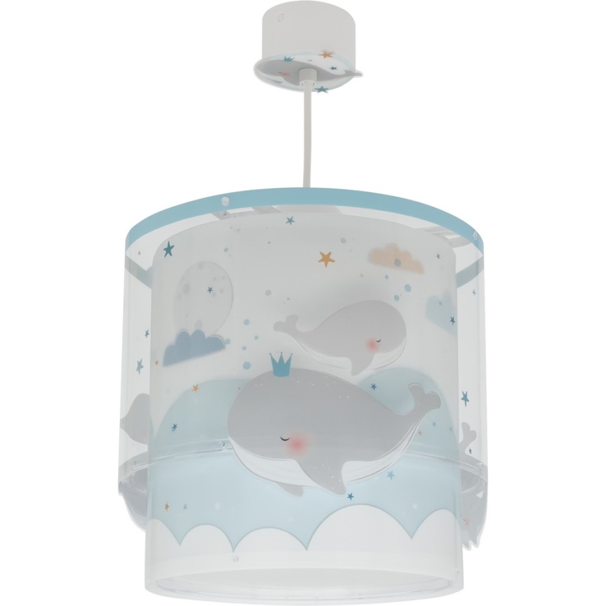 Dalber 61172T - Lühter lastetuppa WHALE DREAMS 1xE27/15W/230V sinine