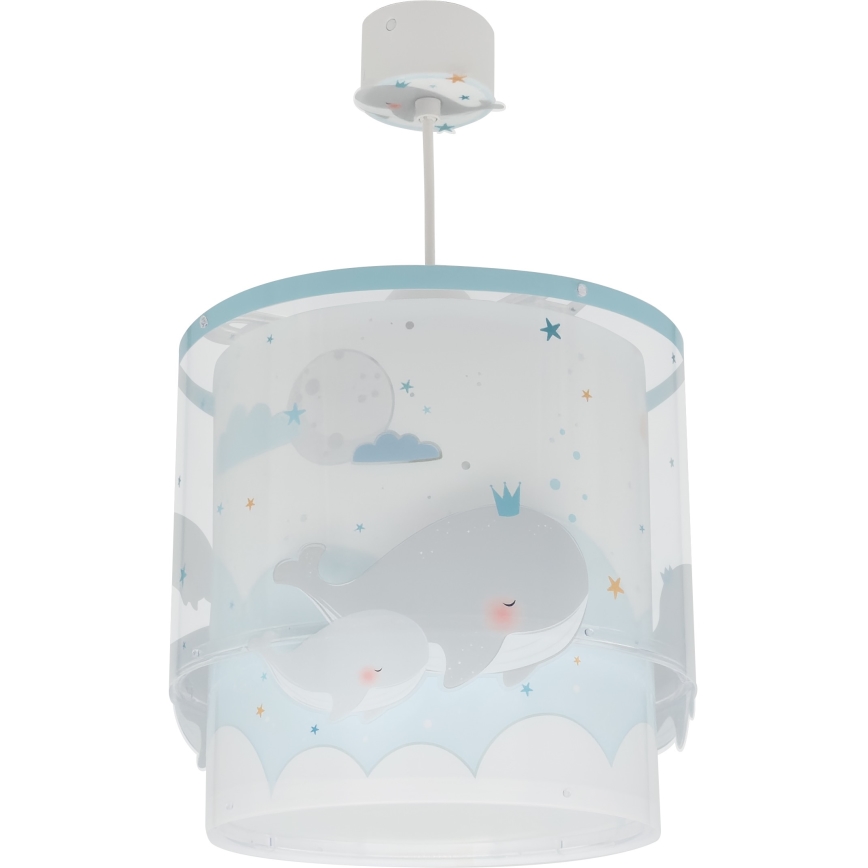 Dalber 61172T - Lühter lastetuppa WHALE DREAMS 1xE27/15W/230V sinine