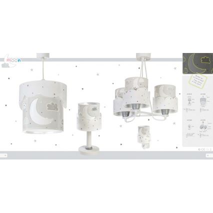Dalber 61235E - LED Pistikupesa lamp MOON 1xE14/0,3W/230V