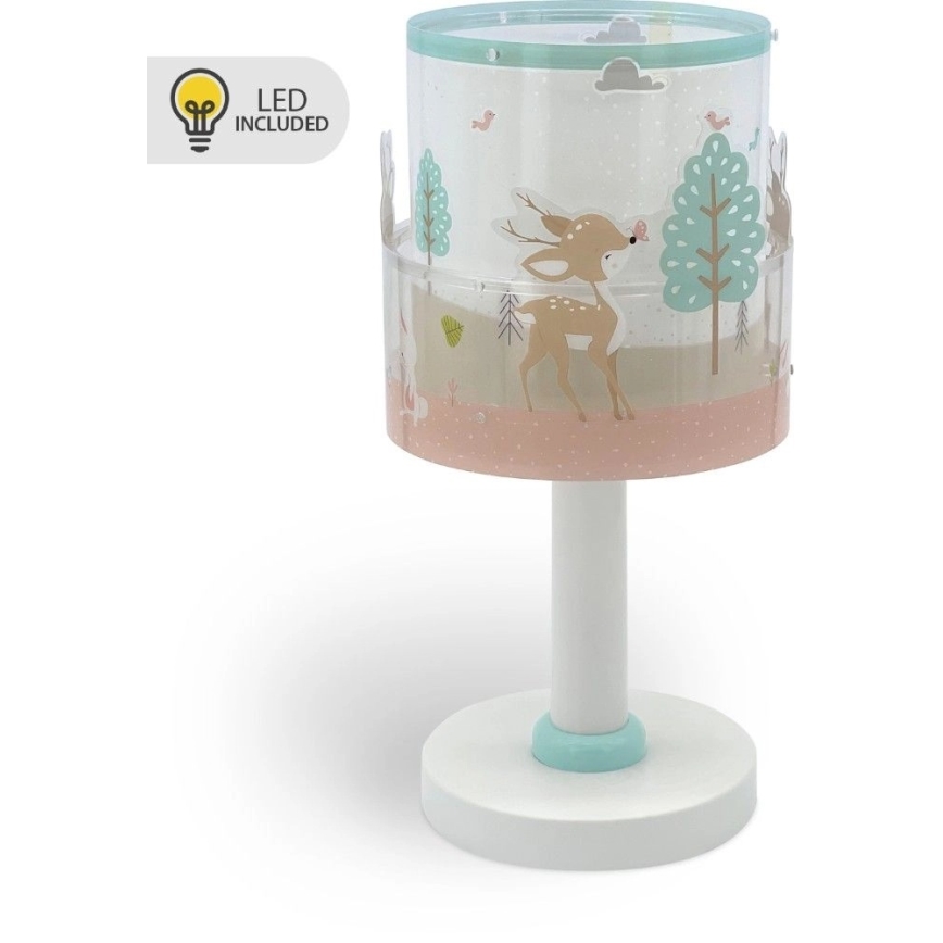 Dalber 61271N - LED-lastelamp LOVING DEER 1xG4/4W/230V mitmevärviline