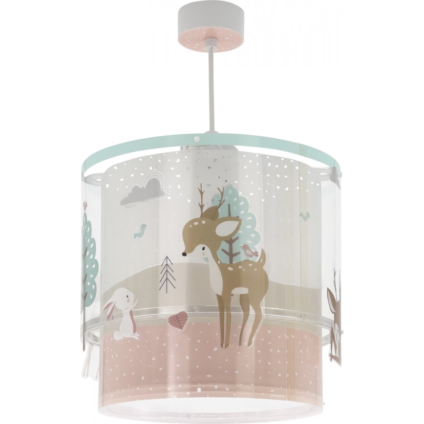 Dalber 61272 - Lamp lastetuppa LOVING DEER 1xE27/60W/230V