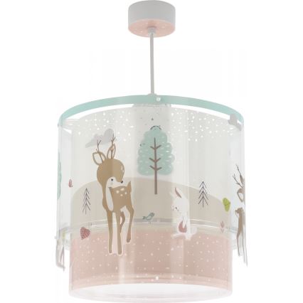 Dalber 61272 - Lamp lastetuppa LOVING DEER 1xE27/60W/230V