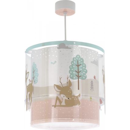 Dalber 61272 - Lamp lastetuppa LOVING DEER 1xE27/60W/230V