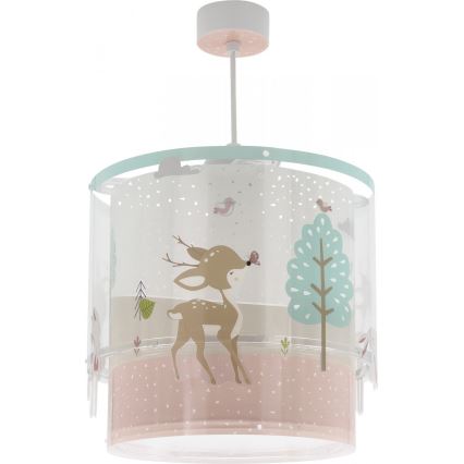 Dalber 61272 - Lamp lastetuppa LOVING DEER 1xE27/60W/230V