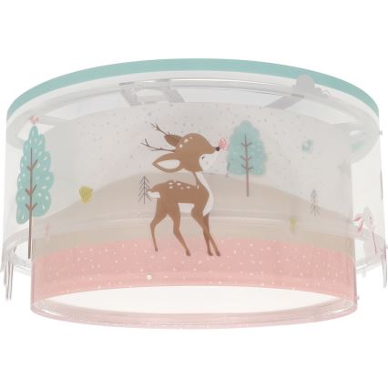 Dalber 61276 - Laevalgusti lastetuppa LOVING DEER 2xE27/15W/230V