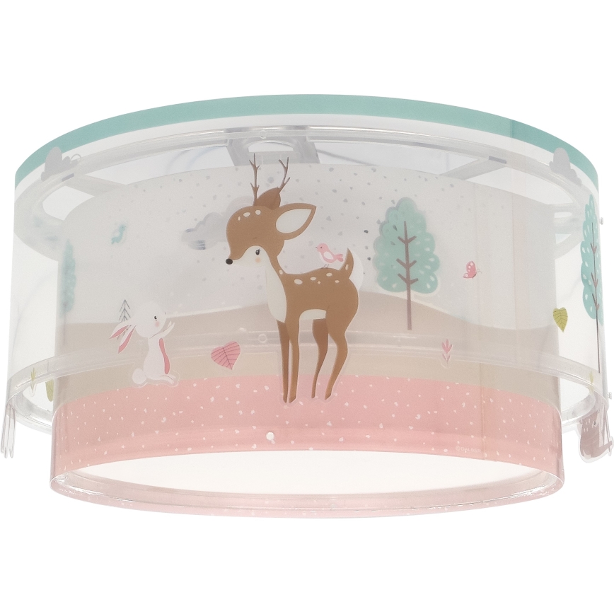 Dalber 61276 - Laevalgusti lastetuppa LOVING DEER 2xE27/15W/230V