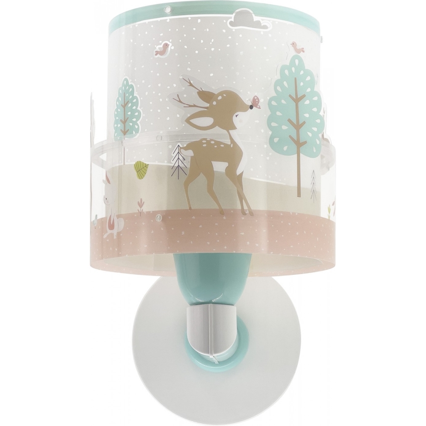 Dalber 61279 - Seinavalgusti lastetuppa LOVING DEER 1xE27/60W/230V
