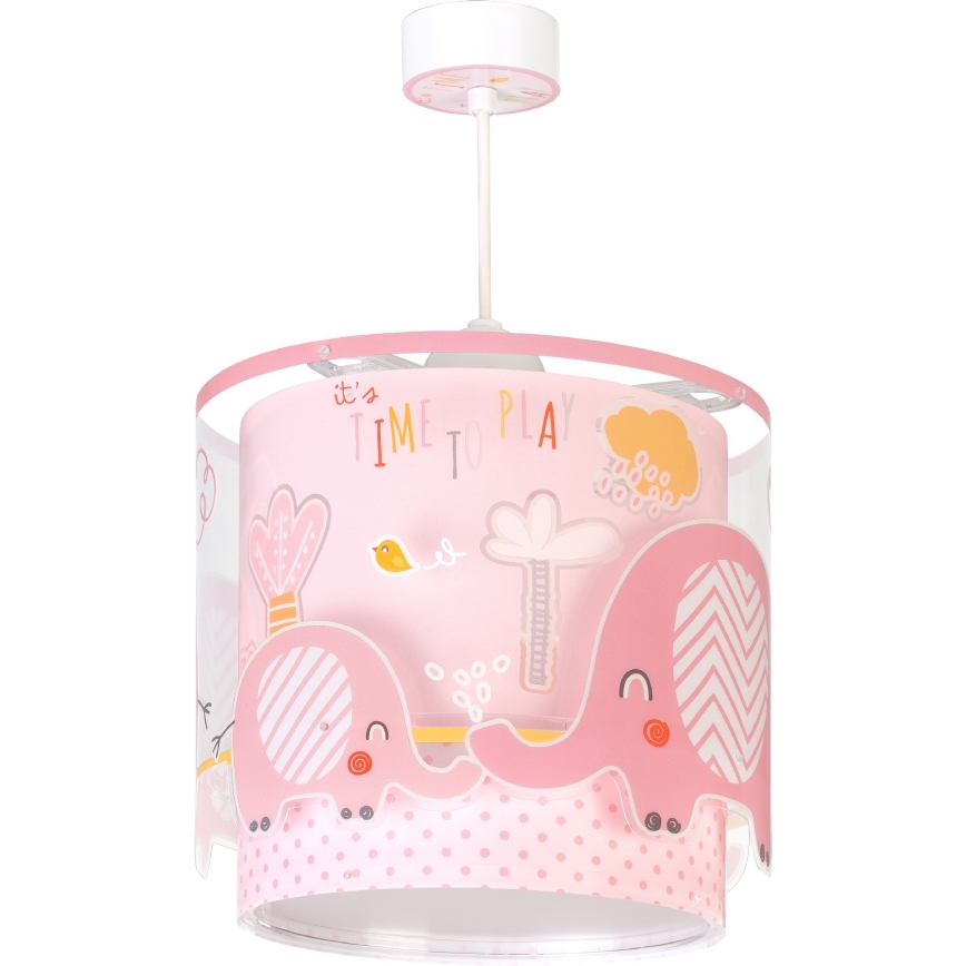 Dalber 61332S - Lühter lastele LITTLE ELEPHANT 1xE27/60W/230V
