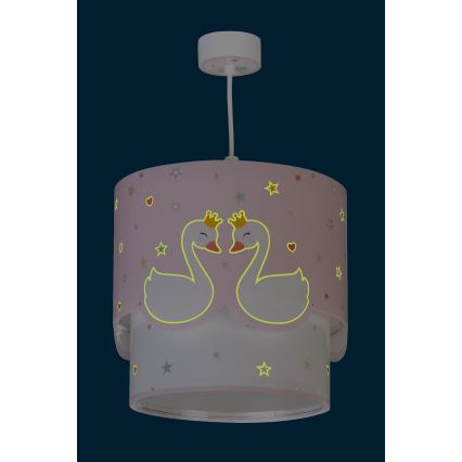 Dalber 61372 - Lühter lastele SWEET LOVE 1xE27/60W/230V