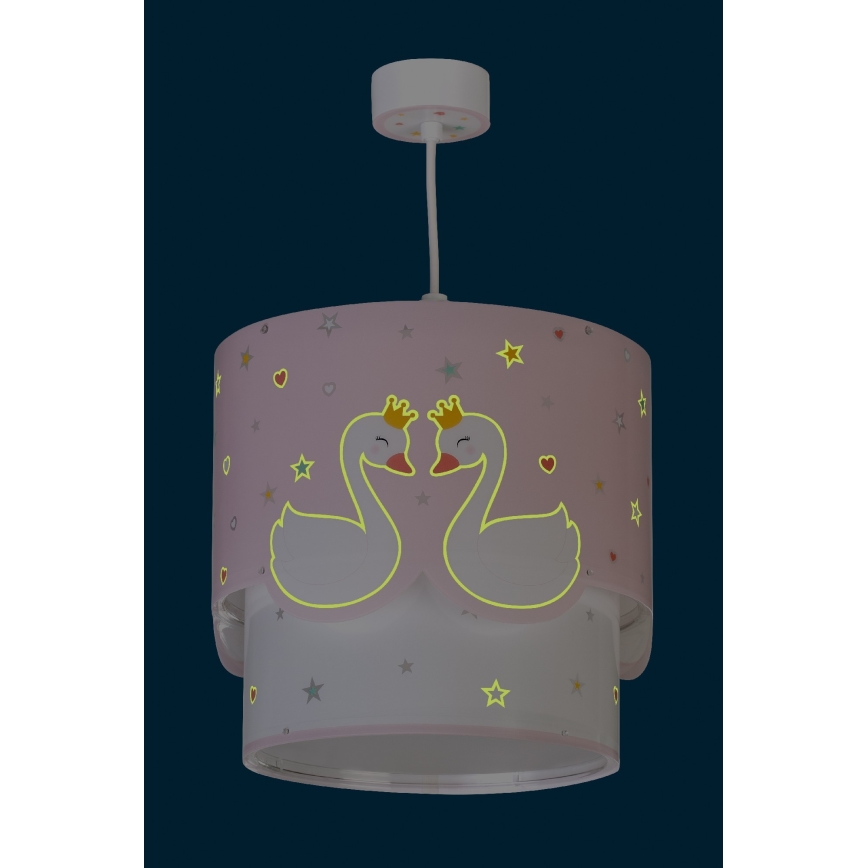 Dalber 61372 - Lühter lastele SWEET LOVE 1xE27/60W/230V