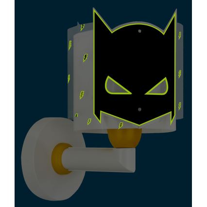 Dalber 61809 - Lastetoa seinavalgusti DARK HERO 1xE27/15W/230V