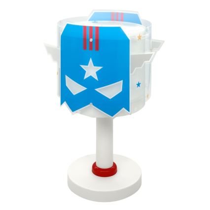 Dalber 61811N - LED-öölamp lastele BLUE HERO 1xG4/4W/230V valge/sinine