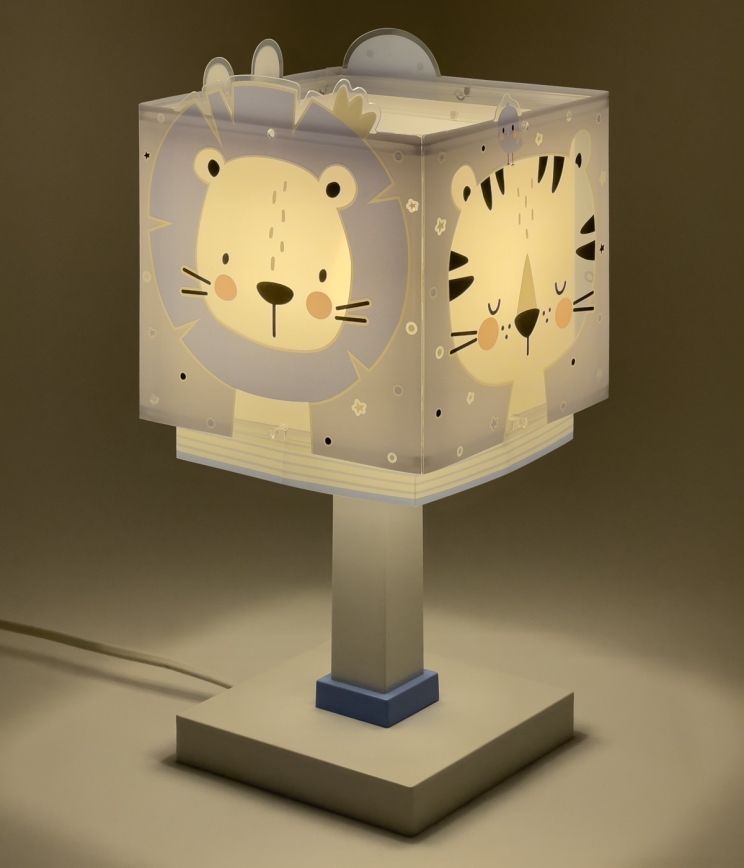 Dalber 63111NT - LED laste öölamp BABY JUNGLE 1xG4/4W/230V sinine