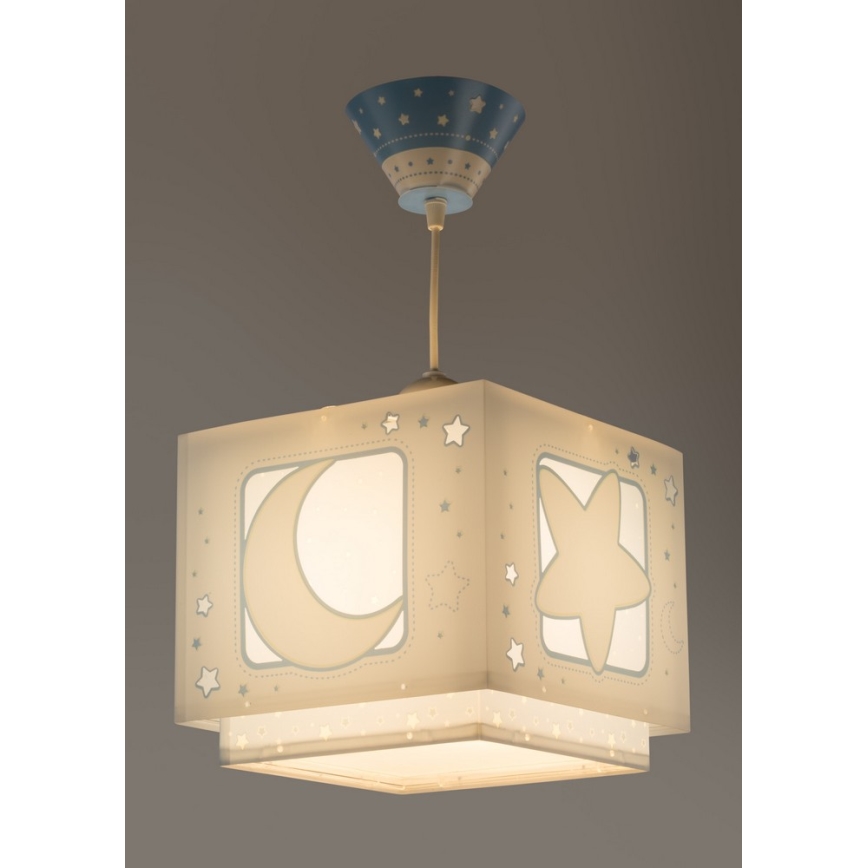 Dalber 63232T - Lühter lastetuppa MOON LIGHT 1xE27/60W/230V