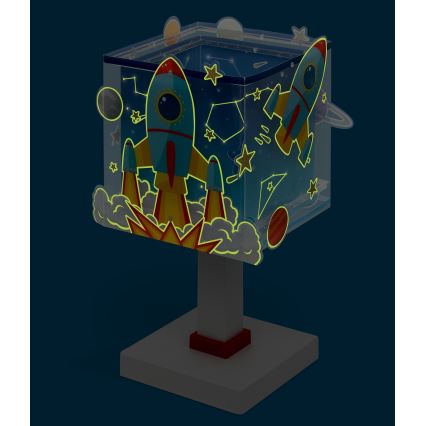 Dalber 63351N - LED laste laualamp ROCKET 1xG4/4W/230V mitmevärviline