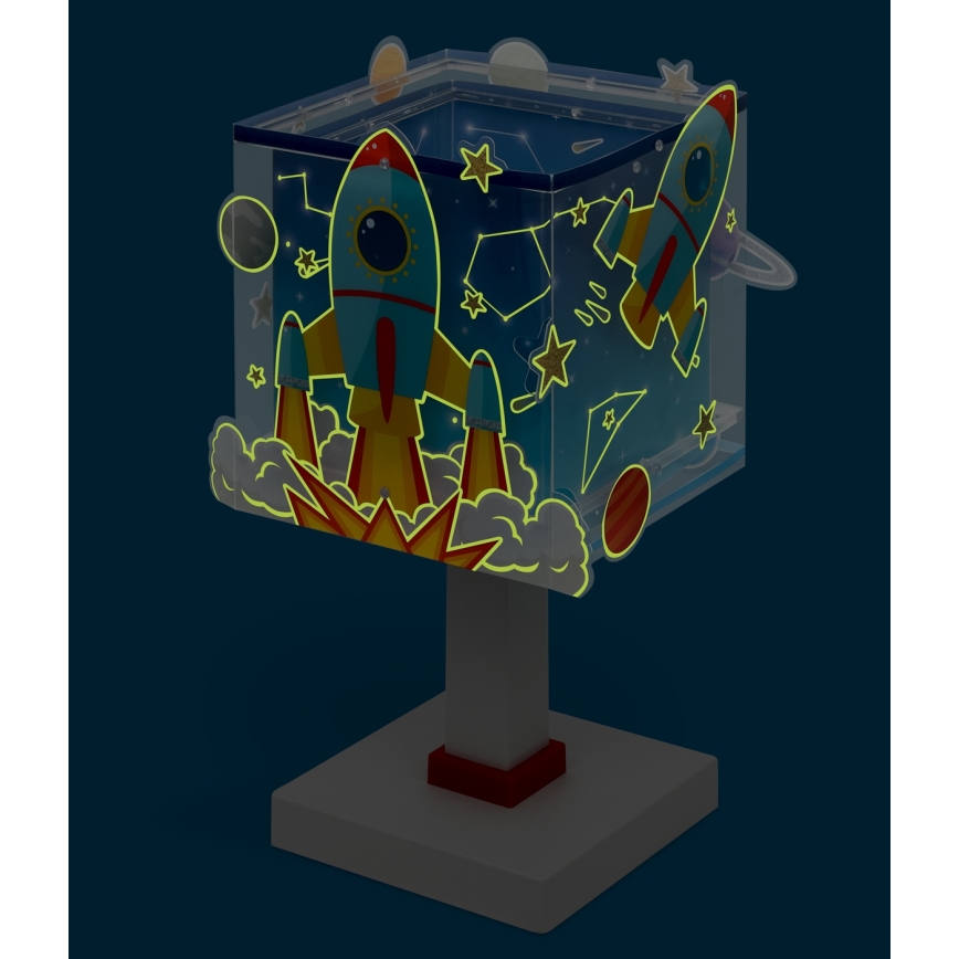 Dalber 63351N - LED laste laualamp ROCKET 1xG4/4W/230V mitmevärviline