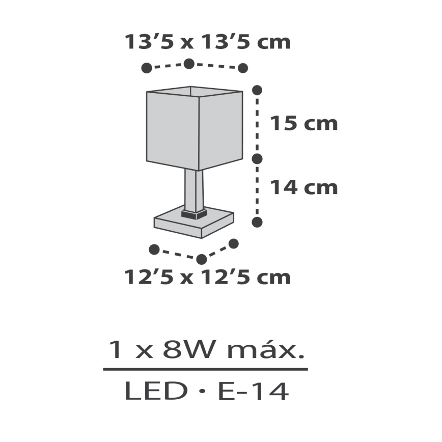 Dalber 63371 - Lamp lastele LITTLE PIXEL 1xE14/8W/230V