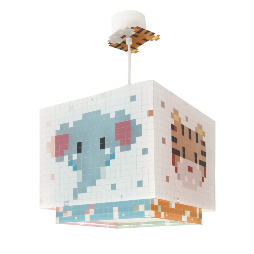 Dalber 63372 - Lühter lastele LITTLE PIXEL 1xE27/15W/230V