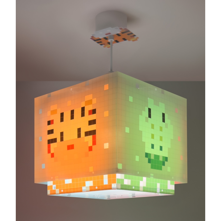 Dalber 63372 - Lühter lastele LITTLE PIXEL 1xE27/15W/230V