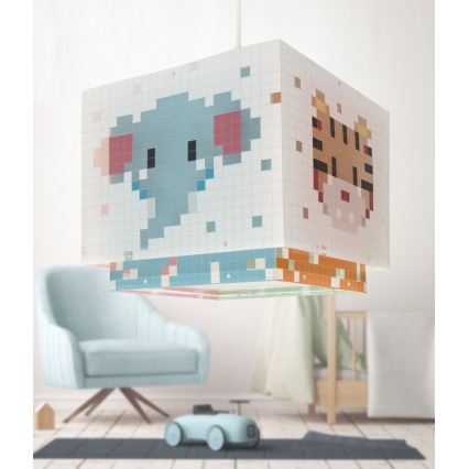 Dalber 63372 - Lühter lastele LITTLE PIXEL 1xE27/15W/230V