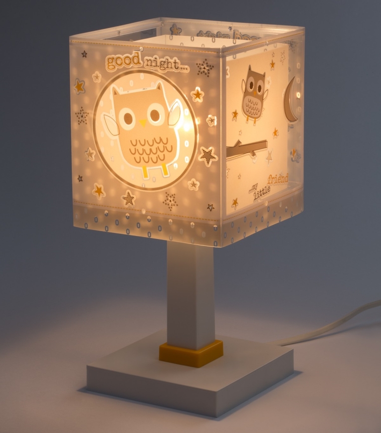 Dalber 63391N - LED lastelamp GOOD NIGHT 1xG4/4W/230V beež