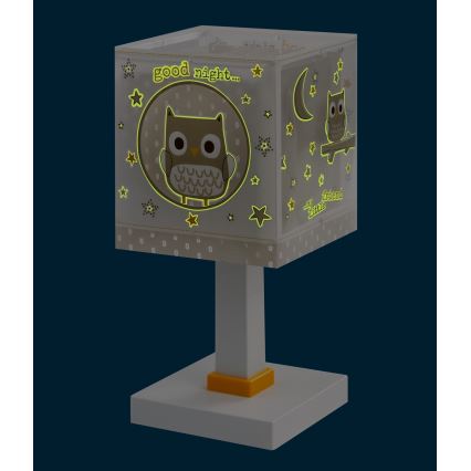 Dalber 63391N - LED lastelamp GOOD NIGHT 1xG4/4W/230V beež