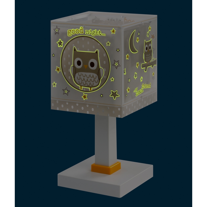 Dalber 63391N - LED lastelamp GOOD NIGHT 1xG4/4W/230V beež