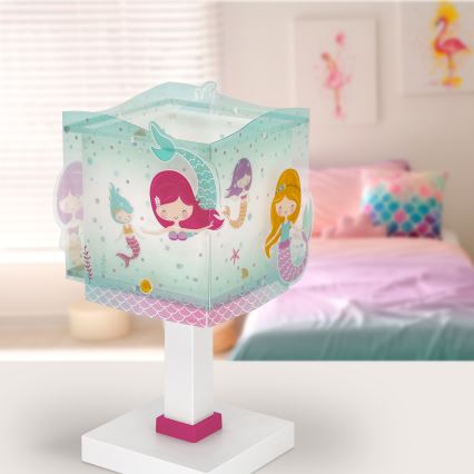 Dalber 63441N - LED laste lauavalgusti MERMAIDS 1xG4/4W/230V mitmevärviline