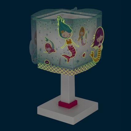 Dalber 63441N - LED laste lauavalgusti MERMAIDS 1xG4/4W/230V mitmevärviline