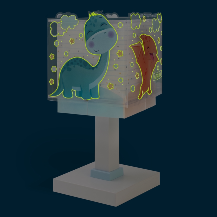 Dalber 63451 - LED laste öölamp BABY DINOS 1xG4/4W/230V mitmevärviline