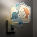 Dalber 63459 - BABY DINOS laste seinavalgusti 1xE27/15W/230V mitmevärviline