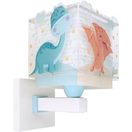 Dalber 63459 - BABY DINOS laste seinavalgusti 1xE27/15W/230V mitmevärviline