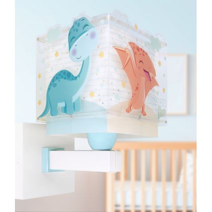 Dalber 63459 - BABY DINOS laste seinavalgusti 1xE27/15W/230V mitmevärviline