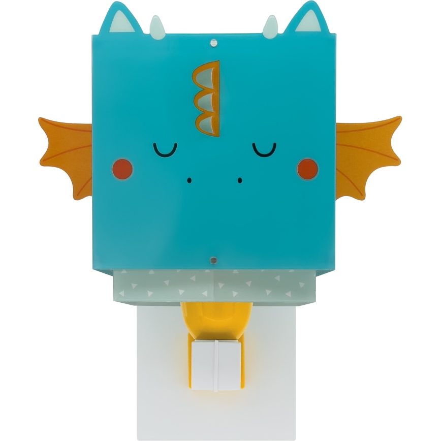Dalber 64389 - Seinavalgusti lastetuppa LITTLE DRAGON 1xE27/15W/230V