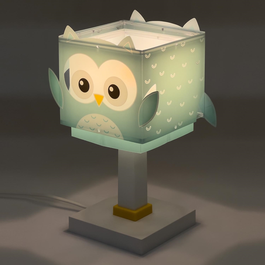 Dalber 64391 - Lamp lastele LITTLE OWL 1xE14/8W/230V