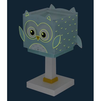 Dalber 64391 - Lamp lastele LITTLE OWL 1xE14/8W/230V
