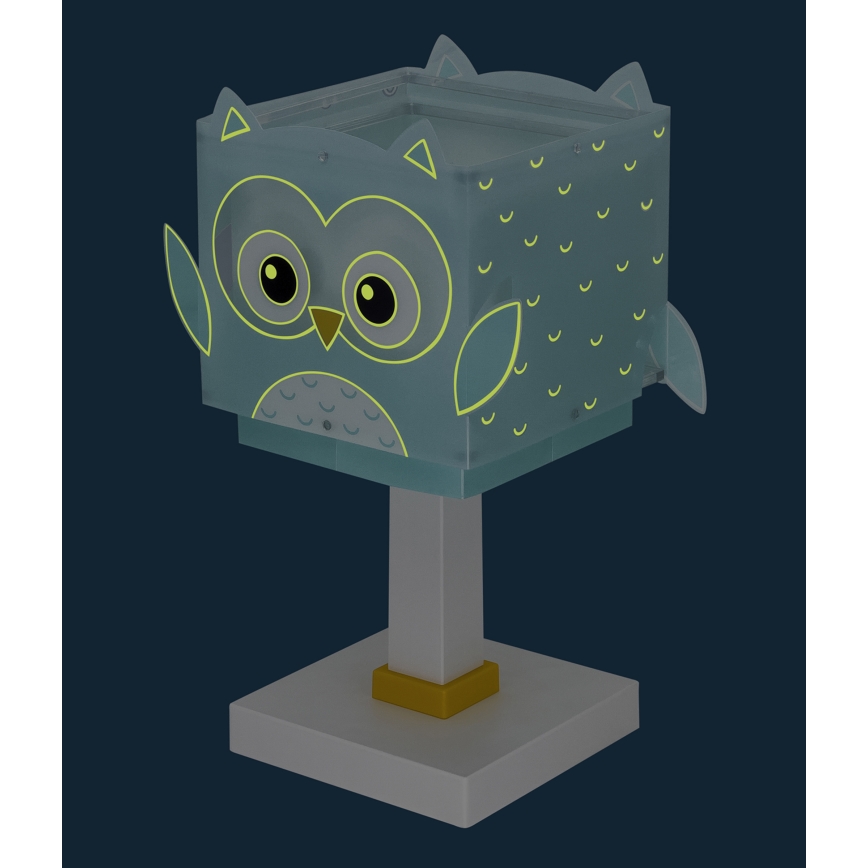 Dalber 64391 - Lamp lastele LITTLE OWL 1xE14/8W/230V