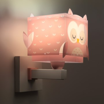 Dalber 64489 - Laste seinavalgusti LITTLE FRIENDS 1xE27/15W/230V