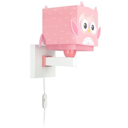 Dalber 64489 - Seinavalgusti lastele LITTLE FRIENDS 1xE27/15W/230V