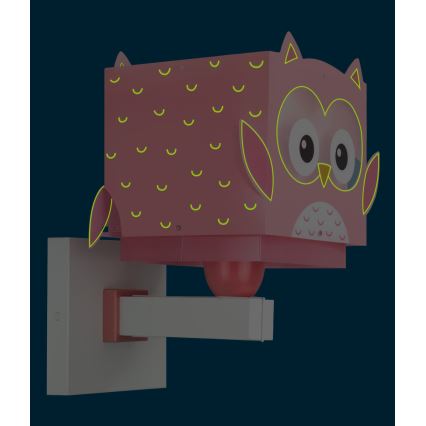 Dalber 64489 - Seinavalgusti lastele LITTLE FRIENDS 1xE27/15W/230V