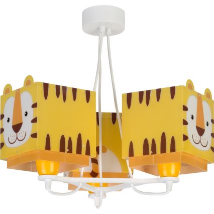 Dalber 64567 - Lühter lastele LITTLE TIGER 3xE27/60W/230V