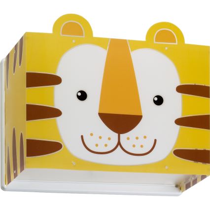 Dalber 64568 - Seinavalgusti lastele LITTLE TIGER 1xE27/60W/230V