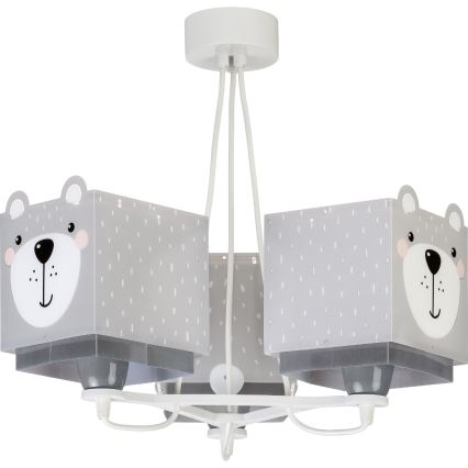 Dalber 64577 - Lühter lastele LITTLE TEDDY 3xE27/60W/230V