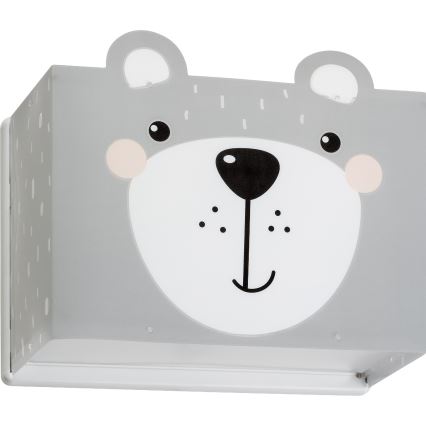 Dalber 64578 - Seinavalgusti lastele LITTLE TEDDY 1xE27/60W/230V