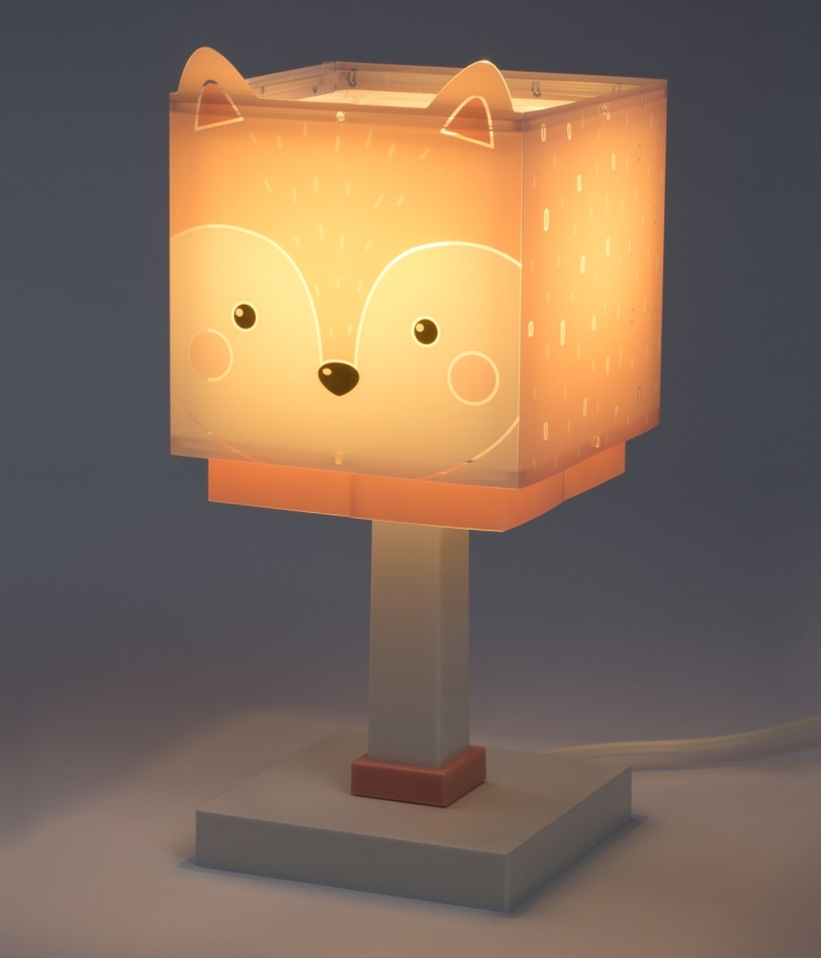 Dalber 64581N - LED laste öölamp LITTLE FOX 1xG4/4W/230V roosa