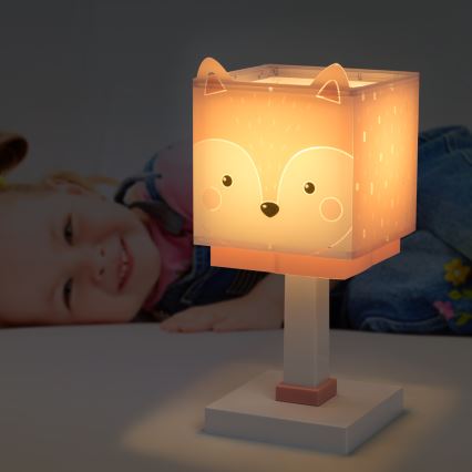 Dalber 64581N - LED laste öölamp LITTLE FOX 1xG4/4W/230V roosa