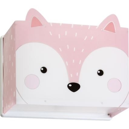 Dalber 64588 - Seinavalgusti lastele LITTLE FOX 1xE27/60W/230V