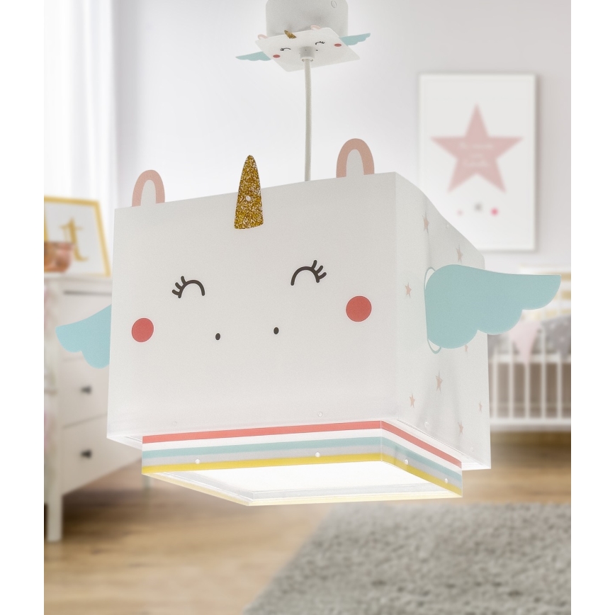 Dalber 64592 - Lühter lastetuppa LITTLE UNICORN 1xE27/15W/230V